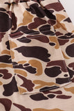 Brown camouflage print dad&me shorts - Aaria Tees Aaria Tees