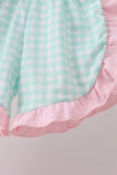 Pink Strawberry Applique Knit Set - Aaria Tees Aaria Tees