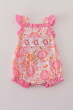 Pink Floral Ruffle Bubble Aaria Tees