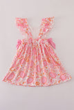 Pink Floral Dress Aaria Tees