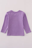 Purple gold LSU geaux tiger sequin top - Aaria Tees Aaria Tees