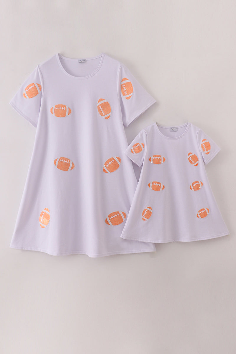Tennessee sequin mom&me dress - Aaria Tees Aaria Tees