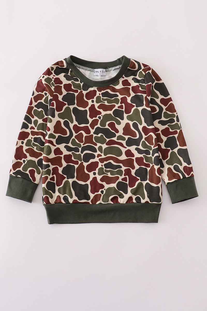 Camouflage dad&me sweatshirt - Aaria Tees Aaria Tees