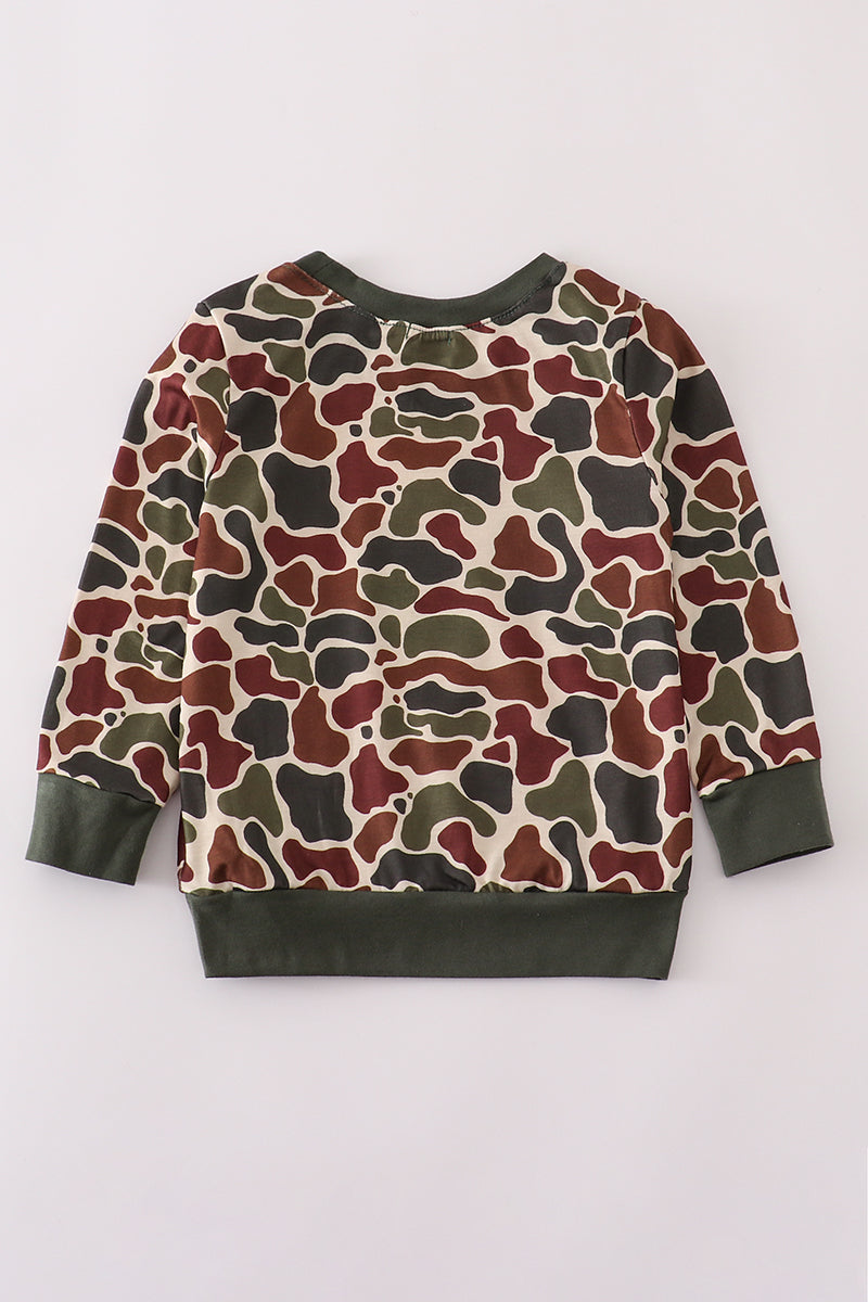 Camouflage dad&me sweatshirt - Aaria Tees Aaria Tees