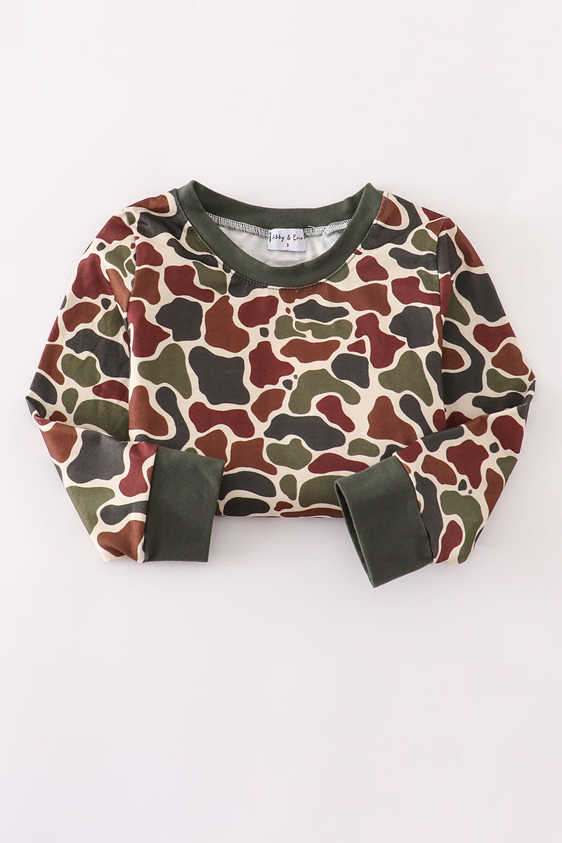 Camouflage dad&me sweatshirt - Aaria Tees Aaria Tees