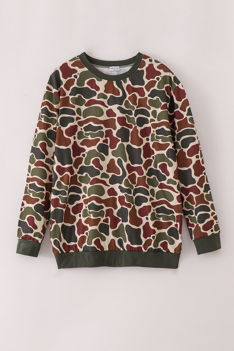 Camouflage dad&me sweatshirt - Aaria Tees