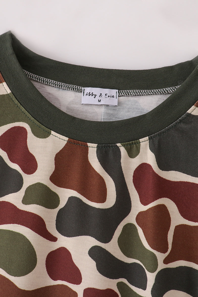 Camouflage dad&me sweatshirt - Aaria Tees Aaria Tees