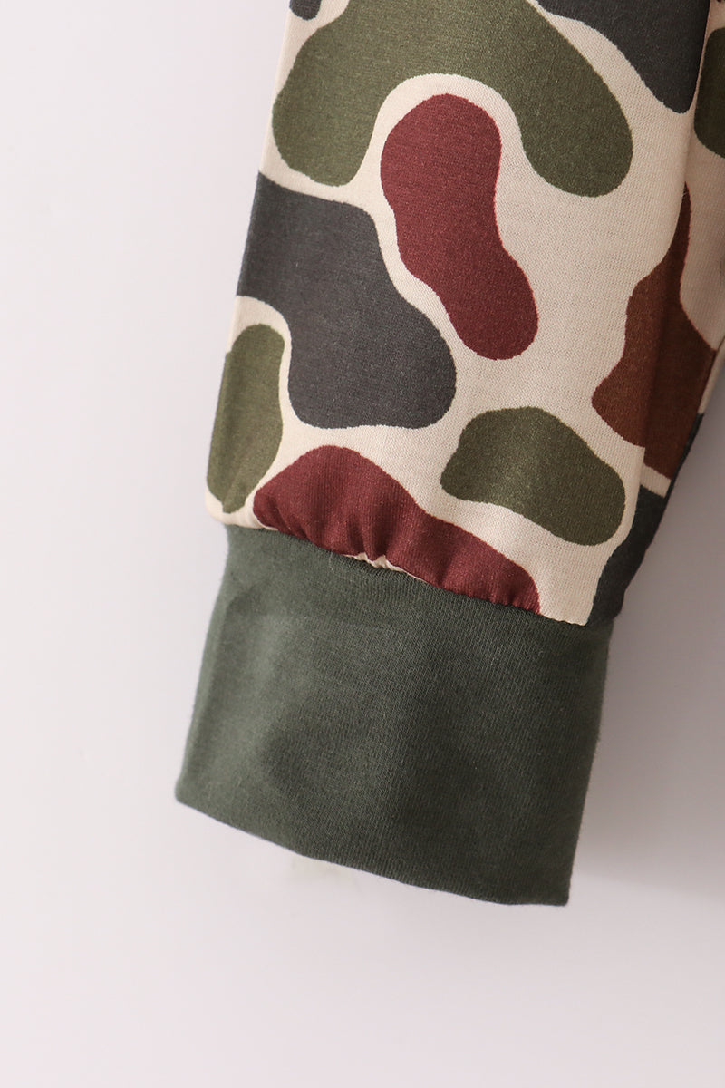 Camouflage dad&me sweatshirt - Aaria Tees Aaria Tees