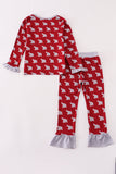 Alabama roll tide elephant print bamboo pajamas set - Aaria Tees Aaria Tees