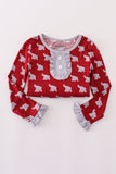 Alabama roll tide elephant print bamboo pajamas set - Aaria Tees Aaria Tees