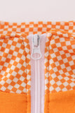 Orange Tennessee go vols applique pullover - Aaria Tees Aaria Tees