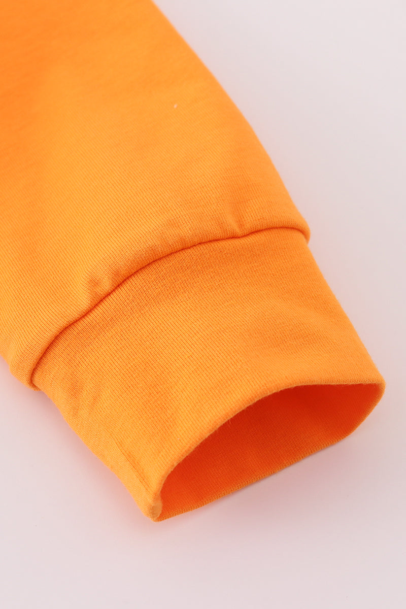 Orange Tennessee go vols applique pullover - Aaria Tees Aaria Tees