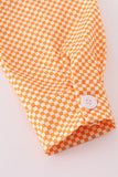Orange Tennessee go vols applique button down shirt - Aaria Tees Aaria Tees