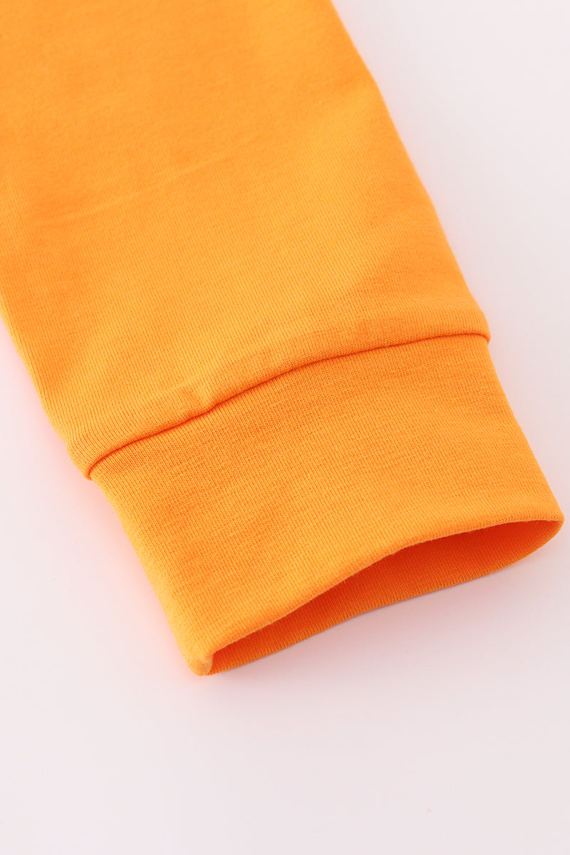 Orange Tennessee go vols applique stripe top - Aaria Tees Aaria Tees