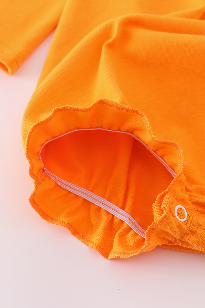 Orange Tennessee go vols embroidery bubble - Aaria Tees Aaria Tees