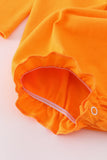 Orange Tennessee go vols embroidery bubble - Aaria Tees Aaria Tees