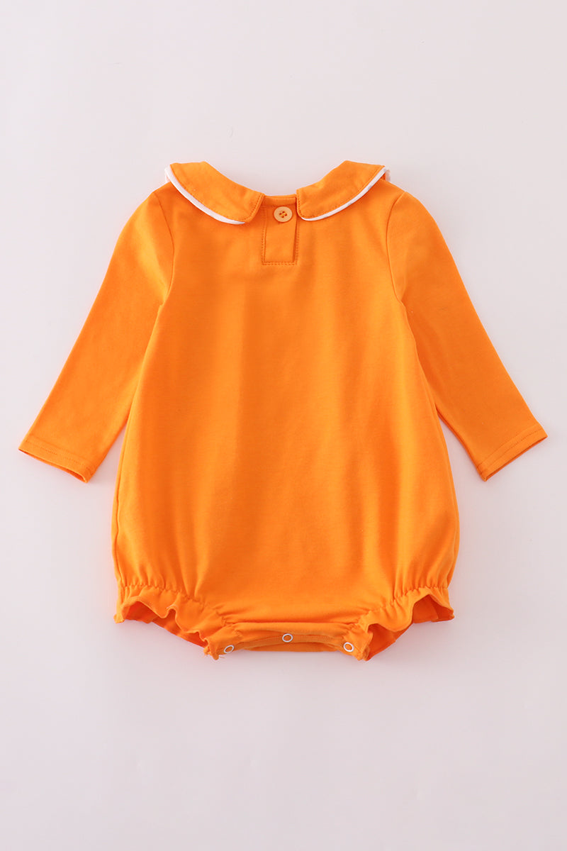 Orange Tennessee go vols embroidery bubble - Aaria Tees Aaria Tees