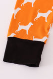 Orange Tennessee bamboo pajamas set - Aaria Tees Aaria Tees