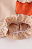 Rust isaiah embroidery bubble - Aaria Tees Aaria Tees