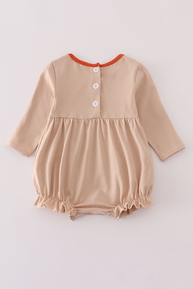 Rust isaiah embroidery bubble - Aaria Tees Aaria Tees
