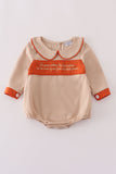 Rust isaiah embroidery bubble - Aaria Tees Aaria Tees