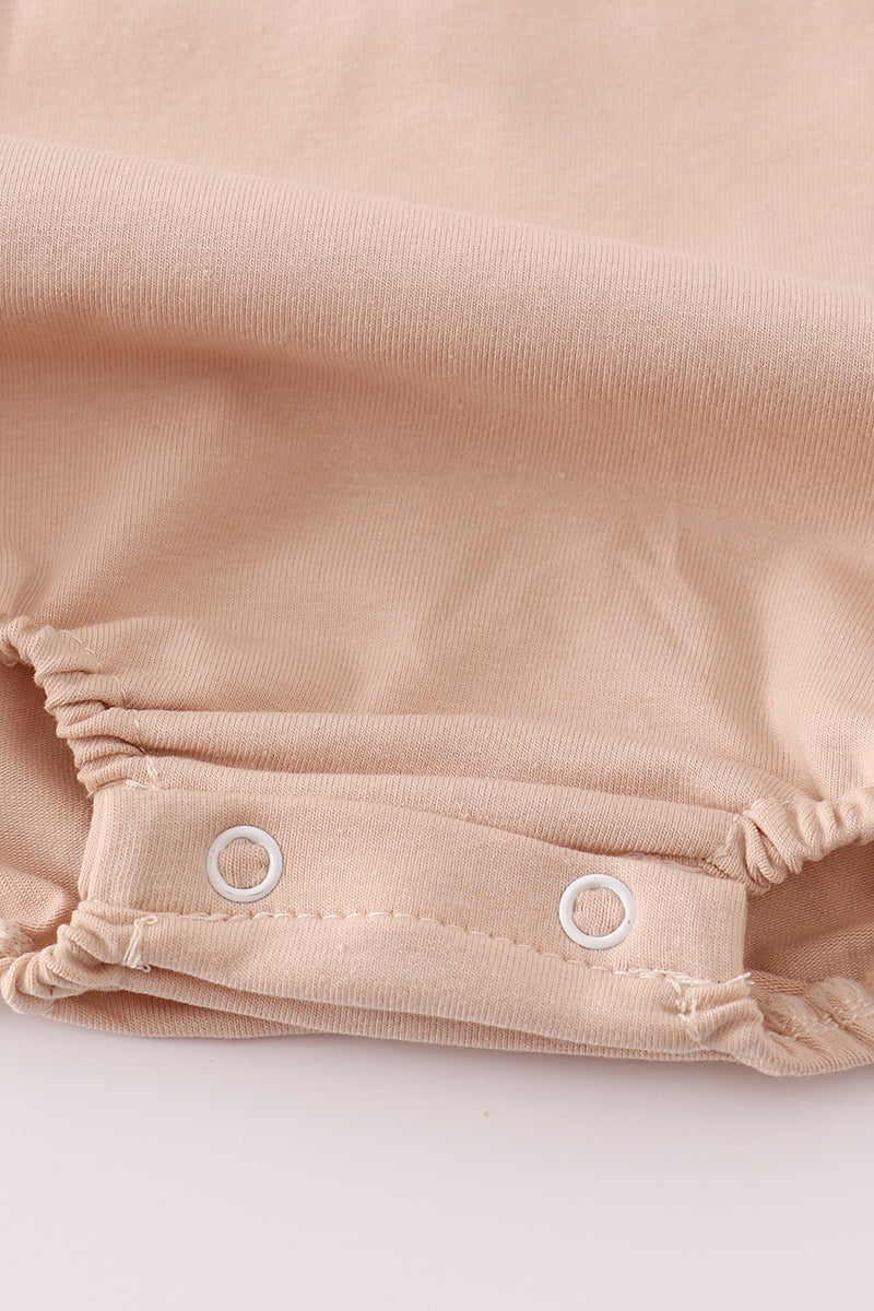 Rust isaiah embroidery bubble - Aaria Tees Aaria Tees