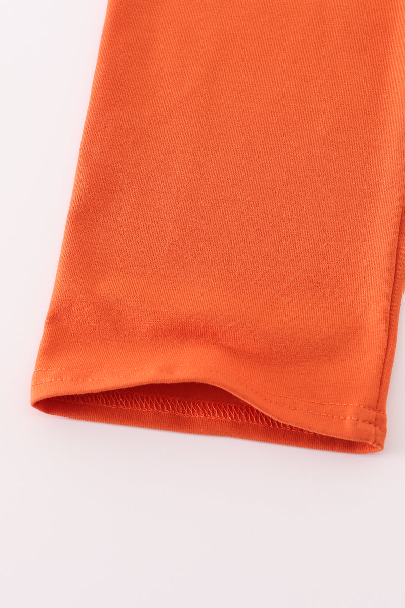 Rust isaiah embroidery pants set - Aaria Tees Aaria Tees