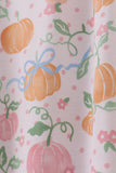 Pink pumpkin bamboo mom pajamas set - Aaria Tees Aaria Tees