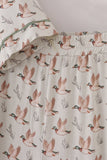 Green duck print bamboo mom pajamas set - Aaria Tees Aaria Tees
