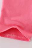 Pink rose hand smocked pants set - Aaria Tees Aaria Tees