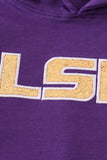 LSU glitter hoodie top - Aaria Tees Aaria Tees