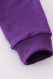 LSU glitter hoodie top - Aaria Tees Aaria Tees
