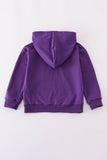 LSU glitter hoodie top - Aaria Tees Aaria Tees