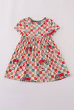 Checkered bamboo dress - Aaria Tees Aaria Tees