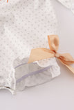 Sweet as pie french knot girl bubble - Aaria Tees Aaria Tees