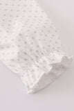 Sweet as pie french knot girl bubble - Aaria Tees Aaria Tees