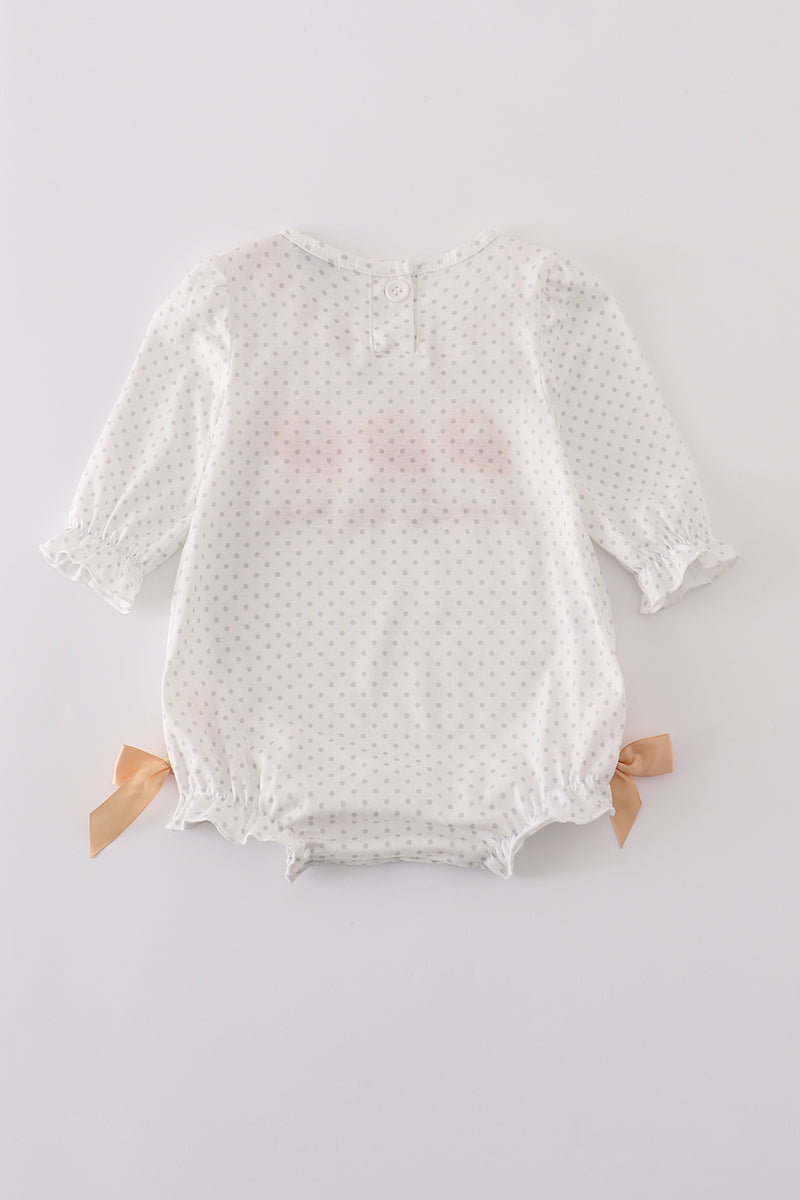 Sweet as pie french knot girl bubble - Aaria Tees Aaria Tees