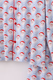 Blue santa claus bamboo dad pajamas set - Aaria Tees Aaria Tees