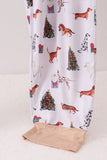Christmas tree animal adult bamboo pajamas pants - Aaria Tees Aaria Tees