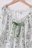 Green christmas tree print mom pajama - Aaria Tees Aaria Tees