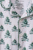 Green christmas tree bamboo mom&me pajama set - Aaria Tees Aaria Tees