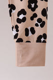 Brown leopard bamboo pajama set - Aaria Tees Aaria Tees