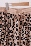 Brown leopard bamboo mom pajama pants - Aaria Tees Aaria Tees