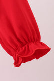 Red heart applique bubble set - Aaria Tees Aaria Tees