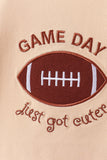 Game day football applique bloomer set - Aaria Tees Aaria Tees