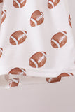 Game day football applique shorts set - Aaria Tees Aaria Tees