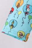 Mint Dr. Seuss smocked top - Aaria Tees Aaria Tees