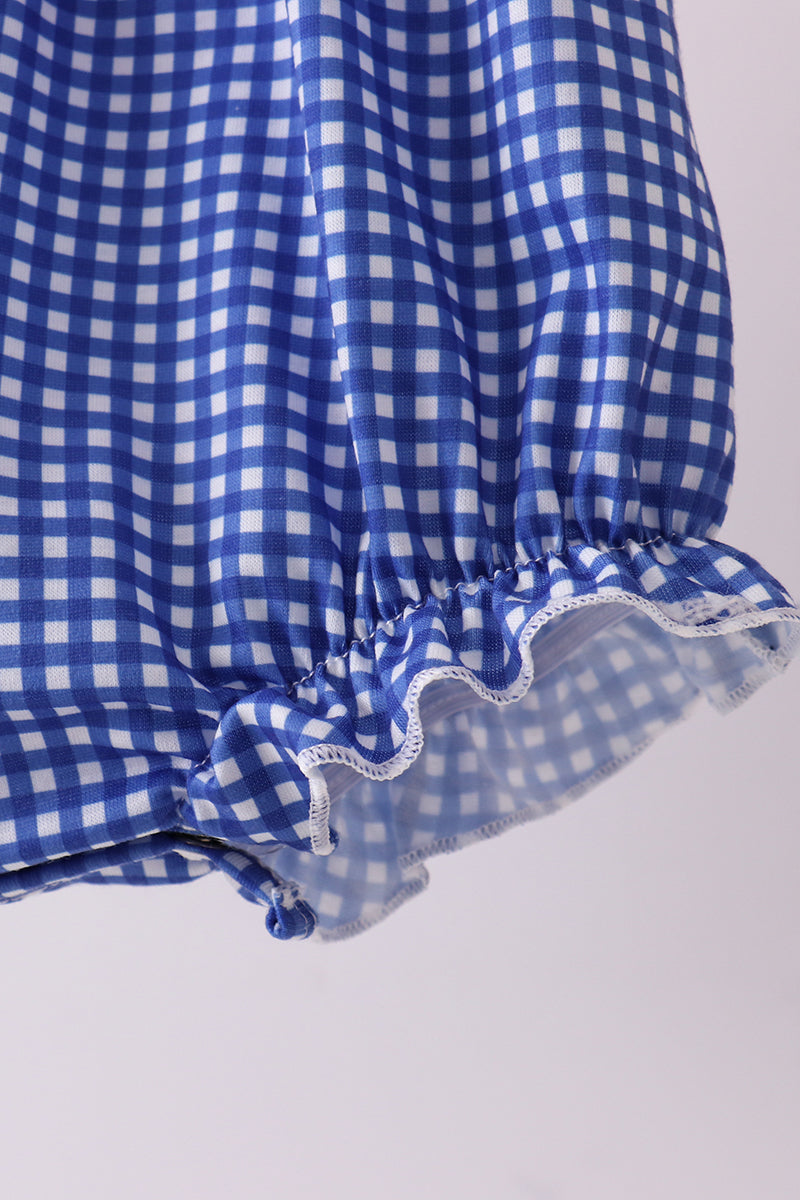 Florida Gators smocked ruffle bubble - Aaria Tees Aaria Tees