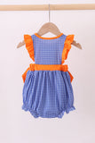 Florida Gators smocked ruffle bubble - Aaria Tees Aaria Tees