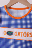 Florida Gators smocked ruffle shorts set - Aaria Tees Aaria Tees